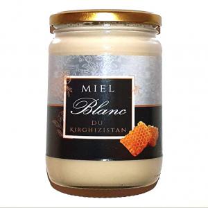  Authentique Miel Blanc Du Kirghizistan - produits sucrés en vente partout en france--miel kirghizistan 100% miel sans ajout --origine d une coop&eacute;rative d apiculteurs locaux----authenticit&eacute; de la qualit&eacute; du produit et origine v&eacute;rifi&eacute;e par service fran&ccedil;ais officiel avant importation.--vendu par colis de 20 bouteille