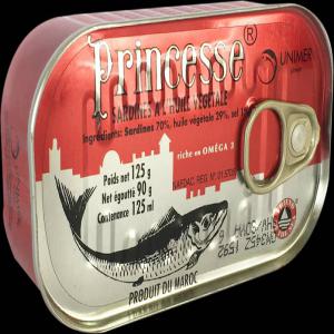  Convers Sardines Marque Princesse Boîte Rouge - conserve semi conserve bonjour tout le monde nous sommes a la recherche un fournisseur de conserve sardine 125 kg de marque princesse boîte rouge a l'huile végétale 