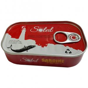  Sardine Marocaine Huile Végétale 125gr - poissons nous exportons des sardines marocaines,  en huile végétale,  péchées en méditerranée,  et qui représentent une véritable source de protéines et de minéraux.--nous exportons nos marques linda ou soleil qui ont une très bonne r&