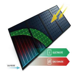  Panneau Solaire Hybride Electricité Et Eau Chaude - energie renouvelable panneau solaire pvt hybride high tech le plus performant sur le marche 5 fois plus rentable que le photovoltaïque traditionnel.--nous travaillons dur pour que notre technologie  se développe sur le marché solaire au niveau européen,  mais également au niveau françai