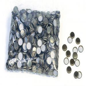  Capsules Couronnes Pour Bouteilles - conditionnement capsule couronne 29 mm--pour bouteilles en verre,  plastique ou en métal.--adaptée aux eaux,  produits laitiers et boissons gazeuses etc...--coloris - or--quantité - 1 000