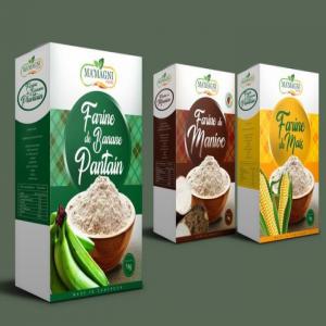  Farines Base De Manioc, Plantain Mais - féculents notre structure,   basée au cameroun et spécialisée dans la production des farines à base de plantain,  de manioc et de mais. nos produits sont naturels,  sans gluten ni additifs rajoutés avec un double conditionnement(plastique & carton) pour une sécurit&eacut