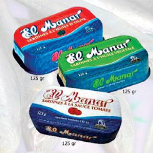  Recherche De Client Sardine - poissons on dispose de sardine (125g boîte lithographiée) pour exportation avec des prix compétitifs --sardine à huile d’olive,  sardine à l'huile végétale (tournesol ou colza),  sardine aux piments de cayenne,  sardine au citron,  sardine à  la harissa,  sar