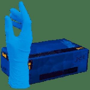  Gant Nitrile Bleu Sans Poudre - hygiene entretien stock important de gant nitrile normes en420,  en374,  en455. epi catégorie 3--sans poudre toute taille--6.90 € ht boite 100 unités