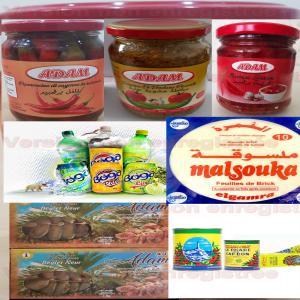  Produits Alimentaires Tunisiens De Bonne Qualité - fruits et légumes notre société offre des différents produits alimentaires tunisiens tels que- dattes naturelle,  datte conditionnée,  boissons gazeuse,  harissa,  salade mechouia,  brick...--pour plus d'information n'hésitez pas à nous contacter