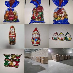 Offre Chocolats De Noël En Destockage - produits sucrés nous proposons une offre destockage sur des chocolats de noël de marque cémoi & jacquot en dluo dépassée au prix de 2€/kg---- - 111g sachet variété jacquot x32  // 56 colis par palette // dluo 31/05/2021 // 23 pal. dispos // prix ht - 400€/palette---- - 380g sachet