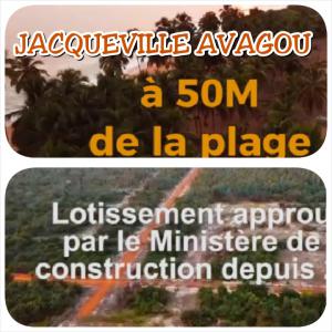  Terrains Vendre Pour Projet Immobilier - mine terrain concession bonne opportunité à saisir pour investisseur immobilier ----plusieurs terrains lotis de 500 à 600m² à jacqueville avagou en bordure de la mer(plage) à 50 m.--les sites sont approuvés par le ministère de la construction depuis 2016. le guide villageois