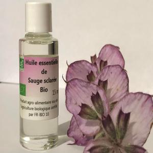  Huile Essentielle Sauge Sclarée Bio. - huiles producteur dans le sud de la france en provence je produits de l'huile essentielle de sauge sclarée certifiée agriculture biologique.--le mode de récolte est traditionnel c'est à dire que la plante est coupé puis reste un jour ou deux au sol pour sécher afin