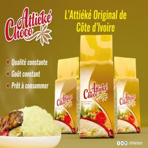  Partenariat Pour La Vente D'attieke Choco - céréales nous sommes une industrie agroalimentaire spécialisé dans production d'attiéké et propriétaire de la marque attieke choco  qui est un produit d'origine ivoirienne. nous sommes à la recherche d'un représentant et partenaire de vente.--contactez nous po