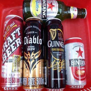  Canned Beer - booze dear sir/madam,  (hs 220300)--we would like to offer- canned beer. type- pilsner. brewed with finest ingredients. international quality brewing standard. composition- water,  sugar,  malt and selected hops. packed in nett 330 ml recyclable aluminum can. a dozen can in carton box. alcohol less than 5% v