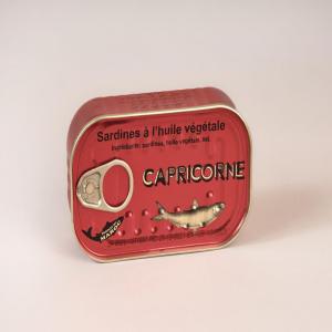  Sardine Végétale - poissons sardines &agrave; l'huile v&eacute;g&eacute;tale,  bo&icirc;te club 125g.-- ingr&eacute;dients --- * sardines (sardina pilchardus)-- * huile de tournesol-- * le sel-- poids net 87gr   conditionn&eacute; en cartons de 50 cartons.--3 conteneurs pr&eacute;sentement disponible au maroc pr&egrave;s &agrav