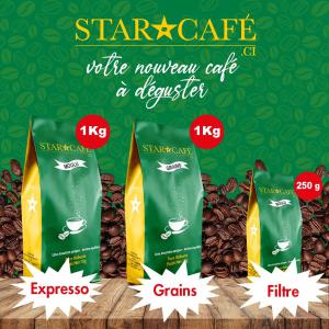  VENTE DE CAFE MOULU ET GRAINS TORREFIES G1,2 - caf cacao th nous sommes une usine de traitement et de conditionnement de café basé en côte d'ivoire nous recherchons des clients et partenaires  locaux et à l'extérieur pour la commercialisation de notre café moulu et torréfié de bonne qualité ,  auss