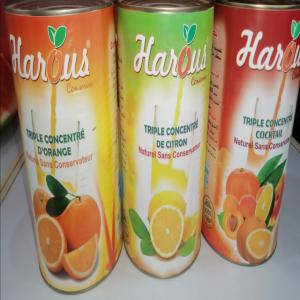  Jus Concentré - boissons non alcolisée nous pouvons vous fournir du jus concentr&eacute;--liquide --bidon de 5 litres,  200% pur--vous pouvez le m&eacute;langer avec de l'eau  200% pour avoir 15 litres de jus de tr&egrave;s tr&egrave;s bon go&ucirc;t 05parfums .( orange-citron -abricots-cocktail - orange abricots)--veuillez me contacter -