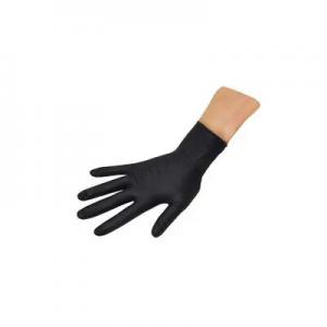  Gants Nitrile Noir Non Poudré Boîte De 100 - hygiene entretien gants nitrile noir non poudré boîte de 100 taille l ou xl ultra résistent usage médical,  salon de coiffure,  tattoo,  mécanique,  alimentaire.... norme en455 conforme toutes normes taille disponibles - l et xl toute quantité fabrication made ce