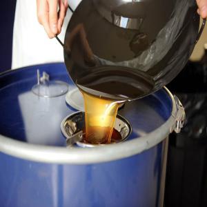  Used Cooking Oil - autres used cooking oil free fatty acids < 3 % m.i.u ( moisture and impurities) 0.02 % iodine value 50 titre c (melting point) 13.75&deg;c specific gravity @ 25&deg;c 0.915 density (kg/m3) – 900 (min) 0.920 flashpoint by p. m. – 225&deg;c kinematic viscosity (40&deg;c) (mm2/s) – 38 carbon residue (