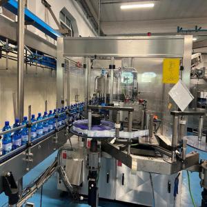  Ligne Complete Production Eau Minerale - boissons non alcolisée ligne complete usag&eacute; et ancore en fonction production eau minerale 15.000 bouteilles/heure  en pet- format  500ml.,  1.000ml,  1.500ml.