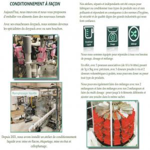 Recherche  conditionner produits agro alimentair - conditionnement recherchons produits alimentaires a conditionner- céréales,  fruits secs , poudre,  liquide ,  sucre,  sel,  café,  cacao etc --possibilité conditionnement en sachets coussins,  sachets fonds plats,  sachets quattroseal,  etuis,   doypacks,  flacons--nous sommes certifiés ifs 