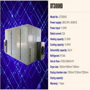  Dryer Of Fruits And Any Food - machinery equipment 2 units of heat pump dryer dt300hd. brand new never installed. for sale with 20% discount from factory price in china. additionally 2 units of full automatic 3 phase ac voltage stabilizers granted
