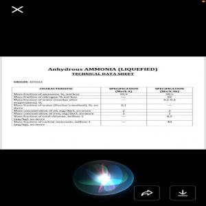  Recherche Fournisseurs Amoniac - chemical fertilizer additive dear sir, ------we have customer asking fo the following product which specifications which shall be sebt to you.--1)non russian product and non russian company ( for the transaction)--or russian company fixed ouside russian federation--2) cif price  sokhna port  egypt--3)80000 to 11000 mt during 6 m