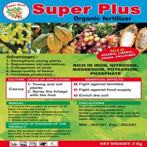 Engrais Bio Foliaire Pour Le Cacao Et Le Café - chimie additif engrais engrais bio foliaire pour le cacao. 2 kg pour 2 hectares...----avantages---1- fortifie les jeunes plans--2- rajeunit les vieilles plantations--3- grossissement des cabosses--4- bonne qualité des fèves--5- augmente la production
