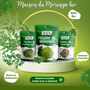  Moringa Poudre Graines, Seches - fruits secs et graines grillées maisondumoringabio --dispose une très grandes quantités de moringa disponible en france de kg en tonnes --poudre de moringa ,  graines de moringa .--cultivé dans notre ferme sans engrais ni ogm,  prix très abordable 