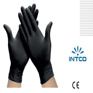  Gant Nitrile Noir Non Stérile, Non Poudré. - hygiene entretien le gant d’examen en nitrile est un gant idéal pour les personnes sensibles aux allergies provoquées par le latex et la poudre dans leur environnement quotidien ---- excellente résistance,  très faible risque de perforation--- très bonne tolérance au contact d
