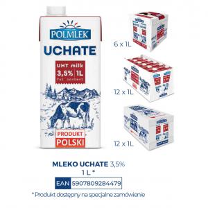  Uht Milk 3,5% - milk and milk products the new updated price for this week . our current offer is ---uht milk 3, 5% 1 l   0, 68 usd /pcs .--uht milk 3, 2% 1 l   0, 65 usd /pcs--terms of delivery - cif --country of origin - poland -- uht milk under our brand--- close carton box,  (12x1l)--- shelf life- 12 months (9 month under our responsibili