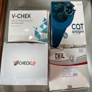  Destockage Test Covid Pro - autres liquidation des test covid pro car en fin d'utilisation cette ann&eacute;e 2023. checkup 05.2023 vcheck 11.2023 cat & chil 12.2023 le prix est &agrave; 0.35 h.t l'unit&eacute; 25 unit&eacute; par bo&icirc;tes = 8.75 euro h.t 250 000 unit&eacute;s = 10 000 bo&icirc;tes en d&eacute;stock