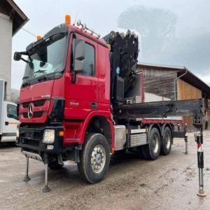  Mercedes-benz Plateforme Actros 3346 6x6 Avec - transport transit logistique mercedes-benz - plateforme actros 3346 6x6 avec grue eu5                      (l/c accepté à 120 jours après réception maritime)--spécifications techniques--type de véhicule tracteur routier--catégorietransport lourds--n° de véhiculenouveau
