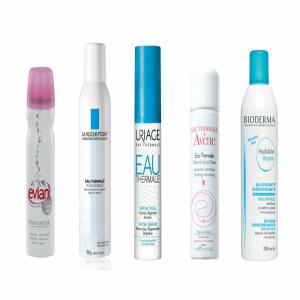 LA ROCHE POSAY - URIAGE - EVIAN - AVENE- BIODERMA - hygiene entretien nous avons de disponible actuellement les brumisateurs facial-spray et eau thermale des marques suivantes---- la roche posay eau thermale en format 300ml avec code ean- 3433422404403--- uriage eau thermale en format 300ml avec code ean- 3661434000522--- bioderma hydrabio brume en format 300ml avec c