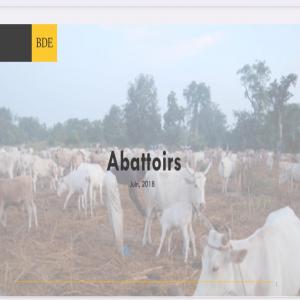  Commercialisation De Viandes - Industrie exploitation cr&eacute;ation et commercialisation d'un abattoir de capacit&eacute; de 150 tetes ovins bovins et caprins jour. je cherche d 'associes pour un partenariat (dix actionnaires mini 150 000  pour prendre part