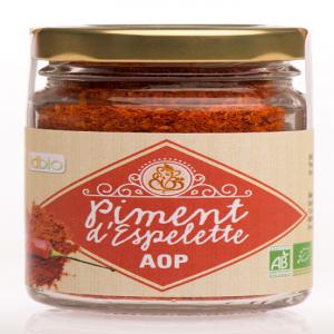  Déstockage Piment D'espelette 50g, 250g Et 500g - épices aromates  nous avons un petit stock de piment d'espelette aop bio dont la dluo se termine fin 2023. nous appliquons une remise de 30% sur les r&eacute;f&eacute;rences suivantes 1. 50g 124 unit&eacute;s 2. 250g 12 unit&eacute;s 3. 500g 12 unit&eacute;s merci. 