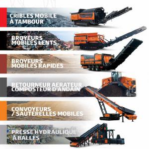 Machines De Recyclage De Haute Qualité - matériels machines nous avons &agrave; disposition une gamme de machines de recyclage de haute qualit&eacute; (marque europ&eacute;enne) pour une vari&eacute;t&eacute; de mat&eacute;riaux,  parfaites pour vos besoins industriels ou municipaux. nos &eacute;quipements incluent ------ broyeur--- retourneur--- convoyeur---