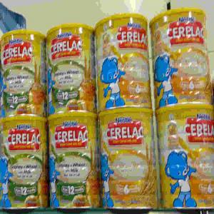 Cerelac Baby Food All Stages And Flavours - céréales we are pleased to offer- --cerelac (all flavours and stages) --24 x 400 gr tins /carton--33 pallets x 24 cartons per 20' fcl--we are pleased to offer- ----cerelac (all flavours) ----* rice /* wheat/* wheat & honey/* wheat & banana/* wheat & apple--* wheat & 3 cereals/* wheat & mix fruit/* wheat & 4 