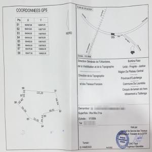 Terrain de 9 000 m² en vente à Tabtenga - mine terrain concession terrain de 9 000 mètre-carrés en vente.--il est situé à tabtenga,  dans la commune rurale de loumbila. --il est à moins de 330 mètres de la principale voie bitumée,  et est en face du futur aéroport international de donsin.--son vendeur le c&egra