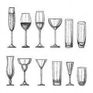  Vente De Différente Type De Verre - autres je vend des verres de consommation de tout modèle comme  les verres a vin ; a whisky ; flute a champagne ; a bière ; a thé et autres