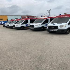  Vendre Ambulance D'occasion - transit transportation logistics dear partner's we offer 5 ambulances registered between july and december 2016 mileage between 350.000 and 400.000 km diesel 125 hp. based in alicante( spain) type a1 20.000 euro/piece.
