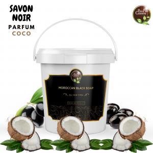  Savon Noir Parfum Coco - publicité-nouveaux produits inspir&eacute; par les traditions ancestrales du royaume marocain,  ce joyau cosm&eacute;tique est le fruit d'un savoir-faire transmis de g&eacute;n&eacute;ration en g&eacute;n&eacute;ration. le savon noir marocain est n&eacute; de la fusion subtile d'huile d'olive et de potasse,  un secret de beaut&e