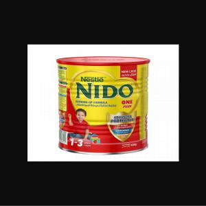  Nestle Nido Milk Powder 400g, 900g,1800g, 2500 - milk and milk products nestle nido milk powder 400g, 900g, 1800g, 2500g--product origin- netherlands----nido milk powder 400g tin x24pcs--nido milk powder 900g tinx12pcs--nido milk powder 1800g tinx6 pcs--nido milk powder 2500 g tinx6 pcs----packaging--24 tins x 400g (load ability in 20' fcl - 910 cartons / 40'fcl - 1800 car