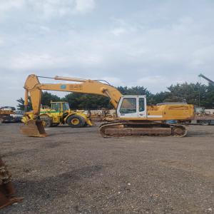  Pelleteuse Liebherr 942 Hdsl 45 Tonnes - matériels machines bonjour----disponible &agrave; la vente----type- pelle sur chenilles --marque- liebherr --modele- r 942 hdsl --annee- 1996--heure- 13500--moteur 6 cylindres --poids 45 tonnes --largeur 2m99 --1 godet----machine prete &agrave; travailler----excellente condition / good condition----transport au port a