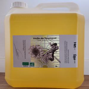  Huile Tournesol Ab - huiles bonjour--agriculteur en bio depuis 10 ans nous produisons de l'huile de tournesol et de colza sur la ferme. --conditionnement possible - ----- bidon 5 litres --- bidon 3 litres --- bouteille 1 litres 