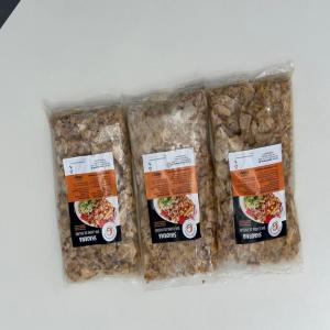  Lamelles De Kebab Poulet - viandes et oeufs bonjour, --société basée à onesti,  romaine,  dont l'activité est la production de lamelles de kebab poulet.--dans le procès de fabrication nous utilisons exclusivement de la viande fraiche. la valabilité du produit finale est de 12 mois.--notre fabrique