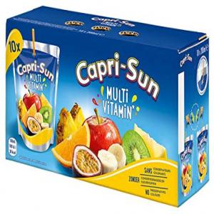  Caprisun Multivitamine 20cl X10 - boissons non alcolisée nous vendons caprisun 20cl x 4 x 10--colisage- 40 unit&eacute;s/pack; 81 packs/ palette 66 palettes disponible--diff&eacute;rents go&ucirc;ts disponibles--9.10  sans transport 