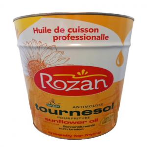  Huile Rozan Baril 20l - huiles 100% huile de tournesol v&eacute;g&eacute;tale raffin&eacute;e 20l huile de friture r&eacute;sistante &agrave; la chaleur. cette huile est multi usages four grillade anti moussant e900 et sans ogm prix de 43.95 