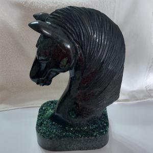  Emerald Horse - stone rock origin brazil weight 10 1 kg description we are delighted to present an extraordinary emerald horse this unique piece weighing an impressive 10 1 kg showcases rich green hues and exceptional rarity. we provide a comprehensive report attesting to its quality and authenticity. distinctive
