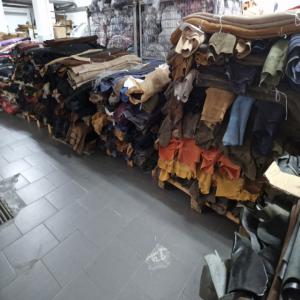  Leather Stock Lot - other we are looking for buyers of finished leather, --out-of-season leather stocks,  leather for--shoes,  luggage and cars.--we sell leather by the kg,  by the square meter--or per square foot,  we have good prices, --good deals.--