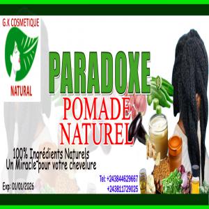  Pomade Paradoxe - publicité-nouveaux produits je viens de cr&eacute;er une pommade pour la chevelure &agrave; base d'ingr&eacute;dients naturels j'ai besoin des partenaires pour d&eacute;velopper cette entreprise !