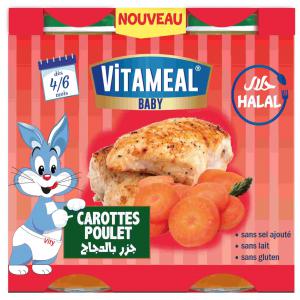  Cavaliers Vm Poulet-carottes 2*190g - viandes et oeufs une saveur exceptionnelle de nos petits pots mixtes qui encouragera votre bébé à découvrir le bon goût des aliments.--nos matières premières sont sélectionnées avec le plus grand soin pour nourrir votre bébé et l’aider &agra