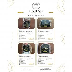  Dates Deglet Nour Kat1 10 Remise Extra - fruits et légumes nous apportons de très belles dates deglet nour tunisie -- branchée 0.5 kg--pittede dates 0.5 kg --standard dates --processed dates 0.2 kg--. nous disposons de 14 tonnes disponible. merci de me contacter pour accord. toutes nos dates sont de qualité extra catégorie 1.--al