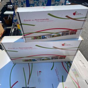  Lot De Boites Patisserie - patisserie gros stock de 5000 boites carton pour patisserie dimensions 39cmx 26cmx12cm et 58cmx36cmx10cm. conditionn&eacute;es sur palettes (10) 0.50 cts pi&egrave;ce soit 2500 euros le lot 